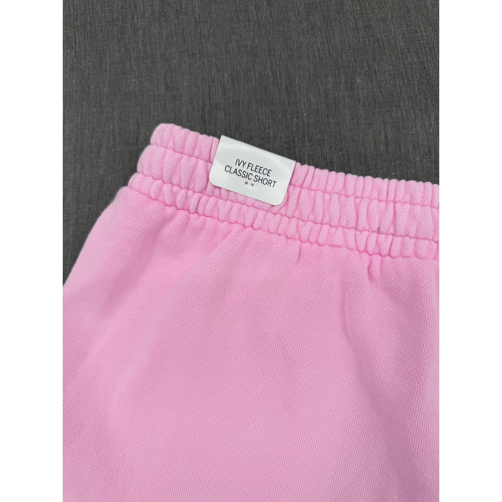 Victoria's Secret PINK Ivy Fleece Classic Shorts Pink Embroidered Logo Large NWT - Picture 6 of 8